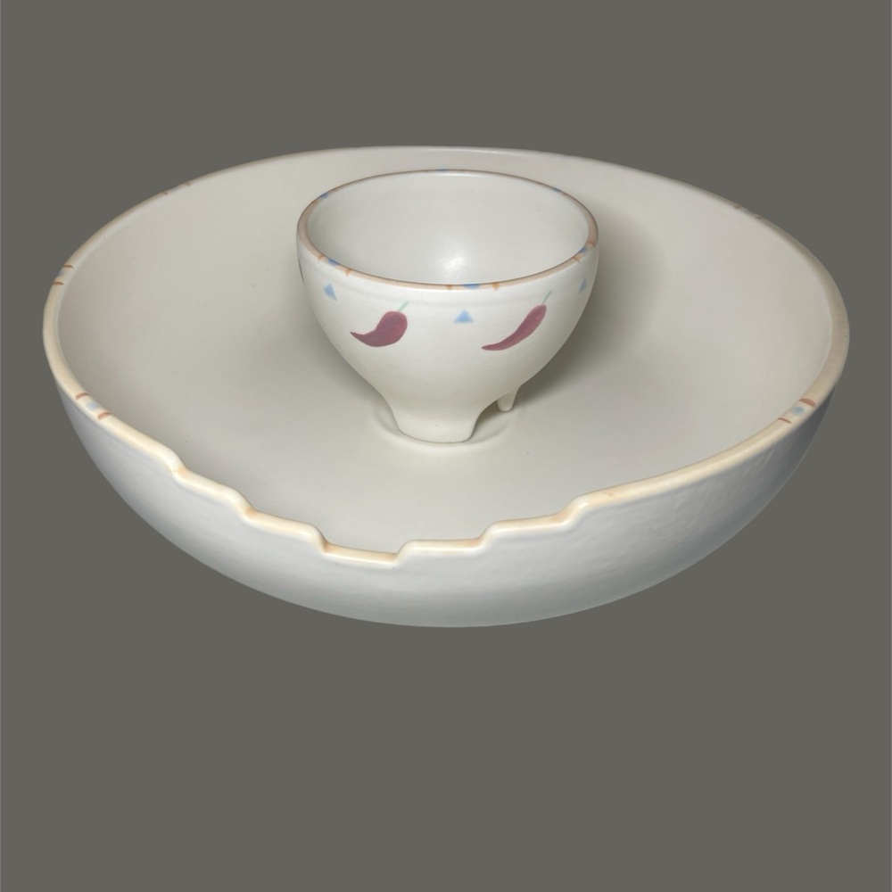 Taos Made in Mexico Dip & Chip Serving Set